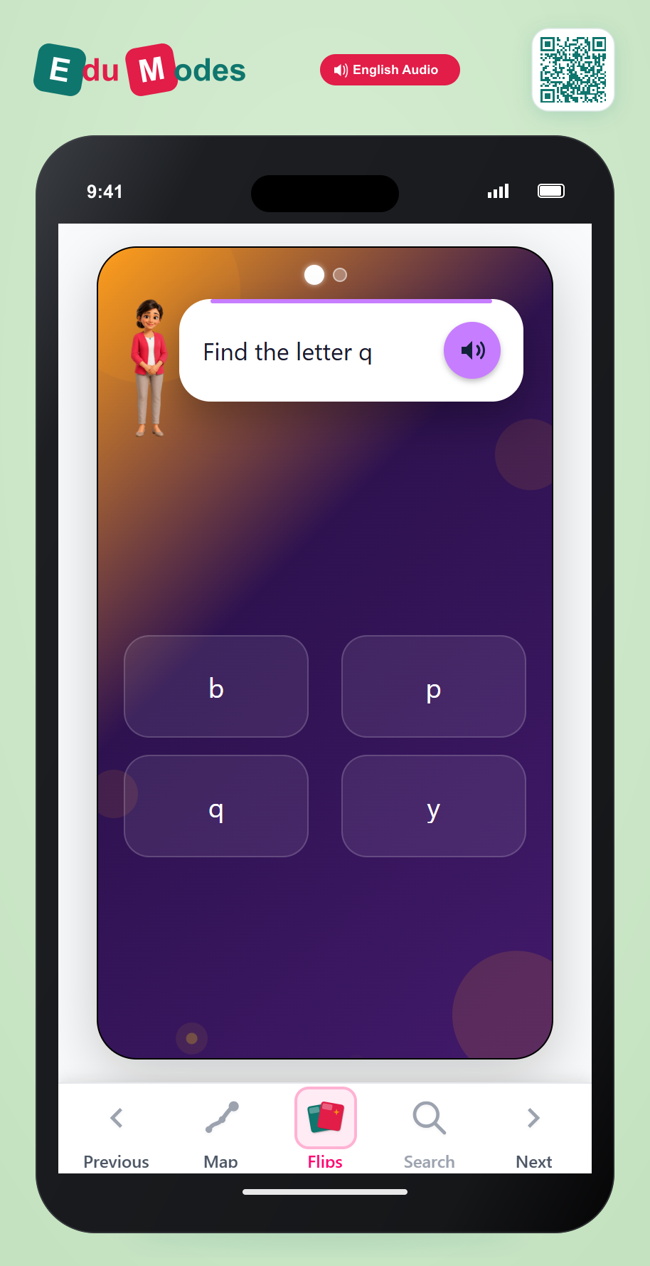 Find the Lowercase Letters: q, i - Interactive Learning Game Preview