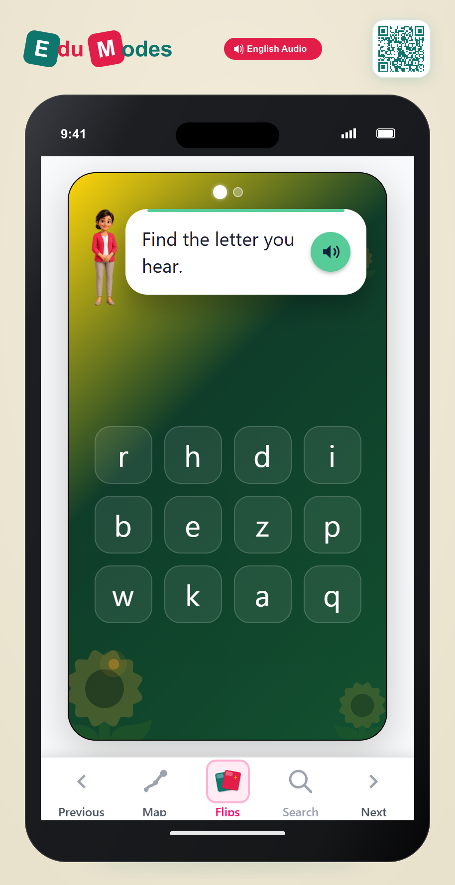 Lowercase Letters p and l - Interactive Learning Game Preview
