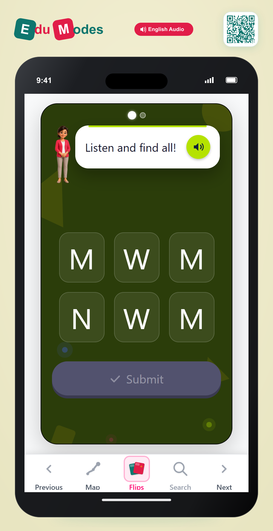 Confused Letters: M and W (Part 2) - Interactive Learning Game Preview