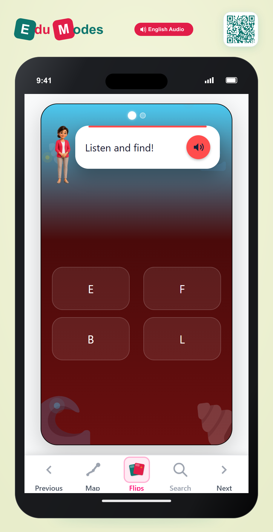 Confused Letters: E and F (Part 1) - Interactive Learning Game Preview