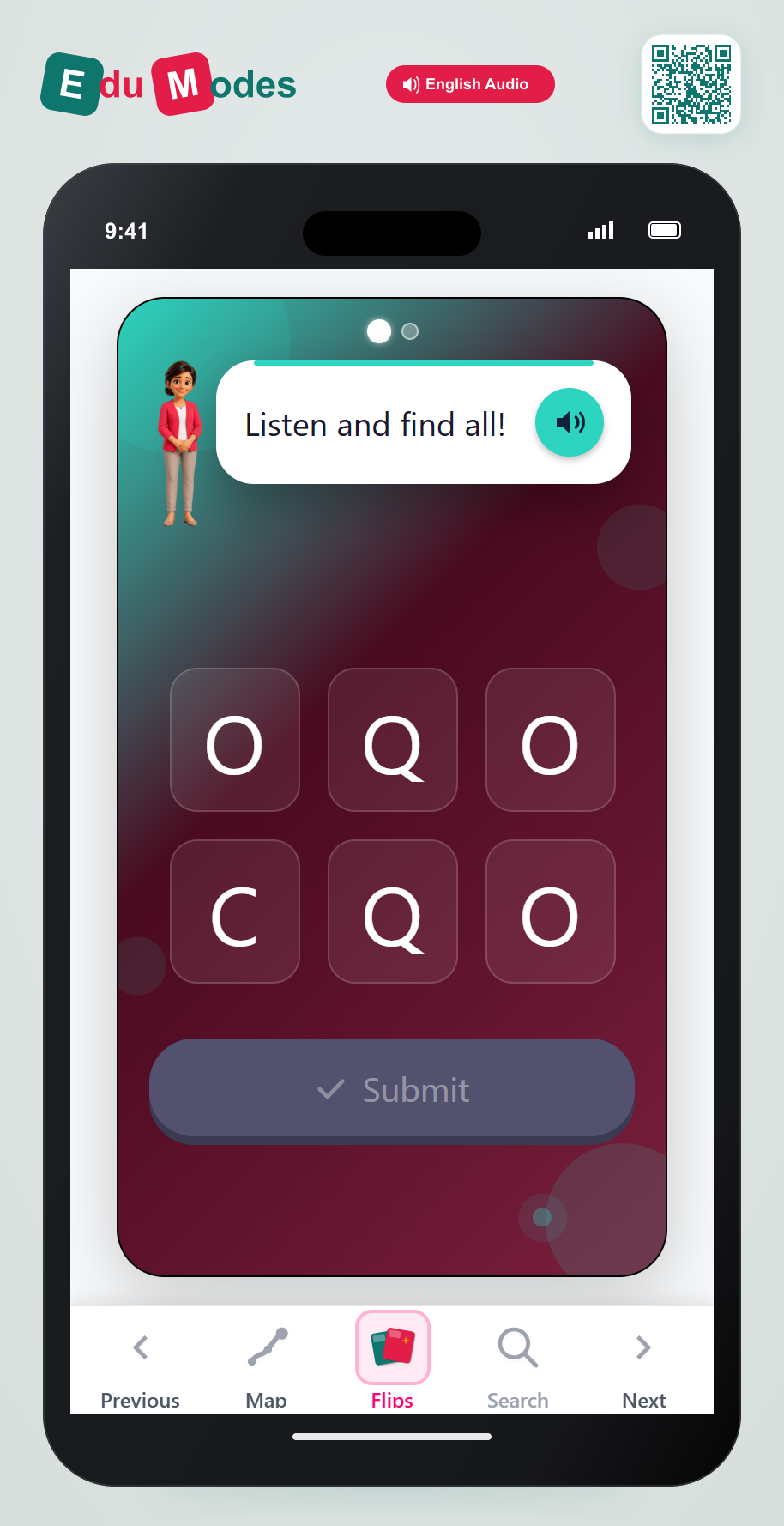 Confused Letters: O and Q (Part 1) - Interactive Learning Game Preview