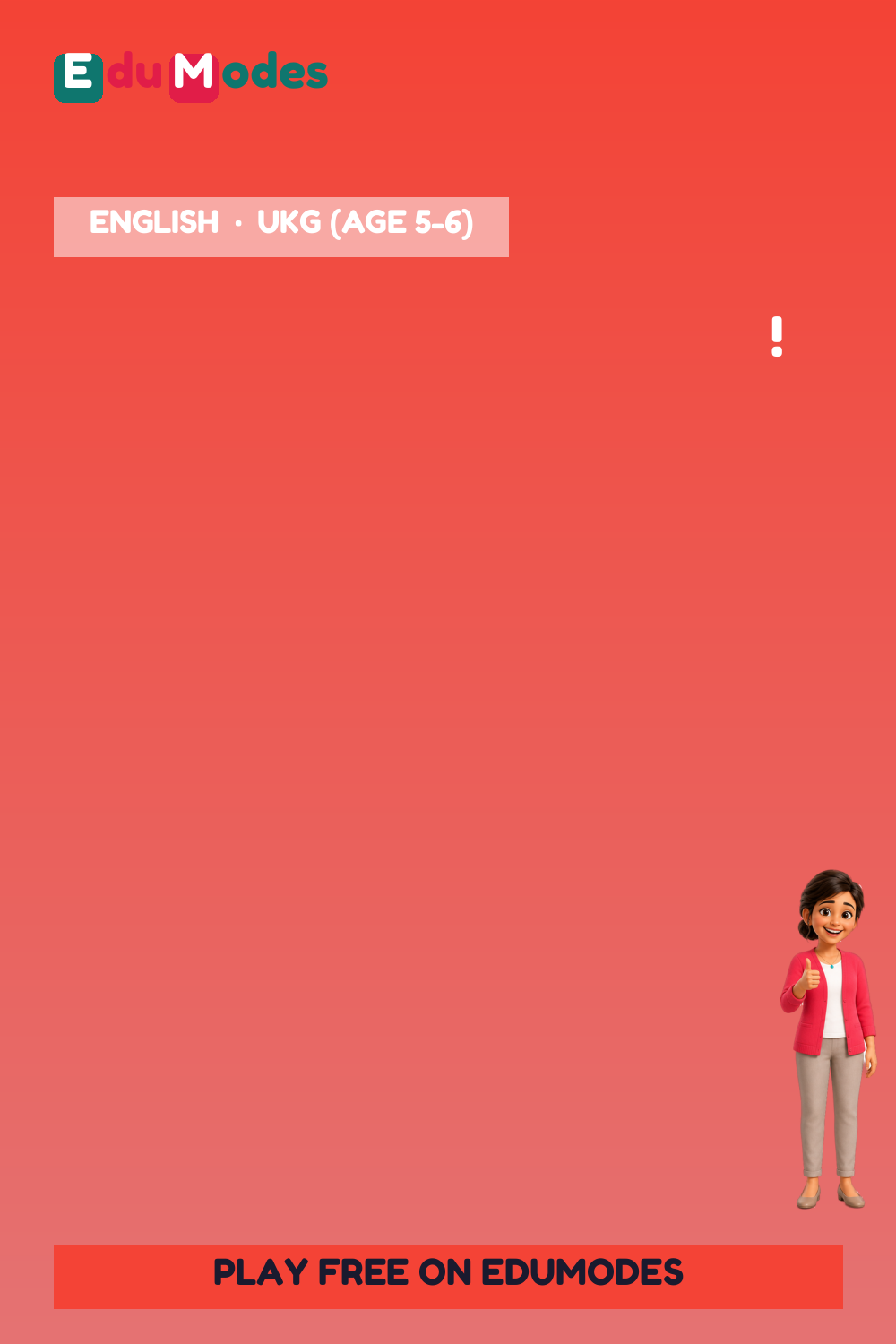 Confused Letters: n and u (Part 2) - Interactive Learning Game Preview