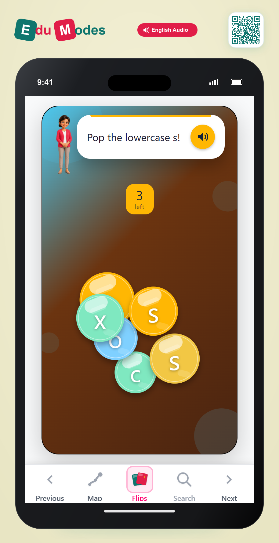 Match Lowercase Review Part 1 - Interactive Learning Game Preview