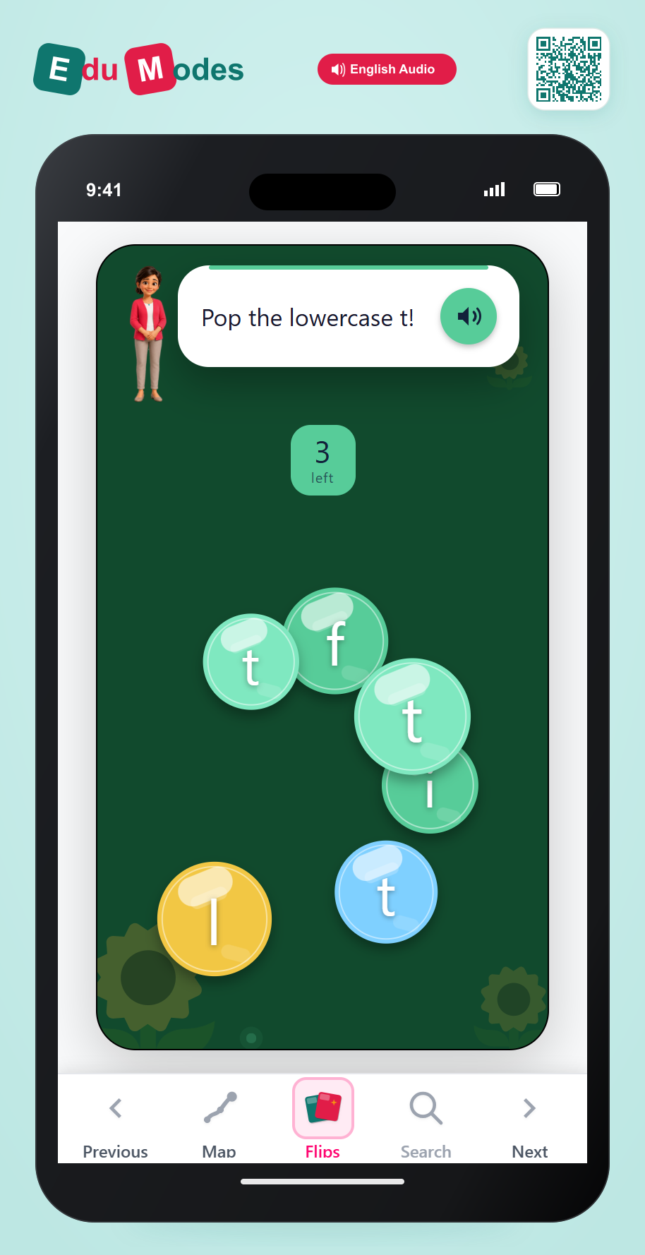 Match Lowercase Review Part 2 - Interactive Learning Game Preview