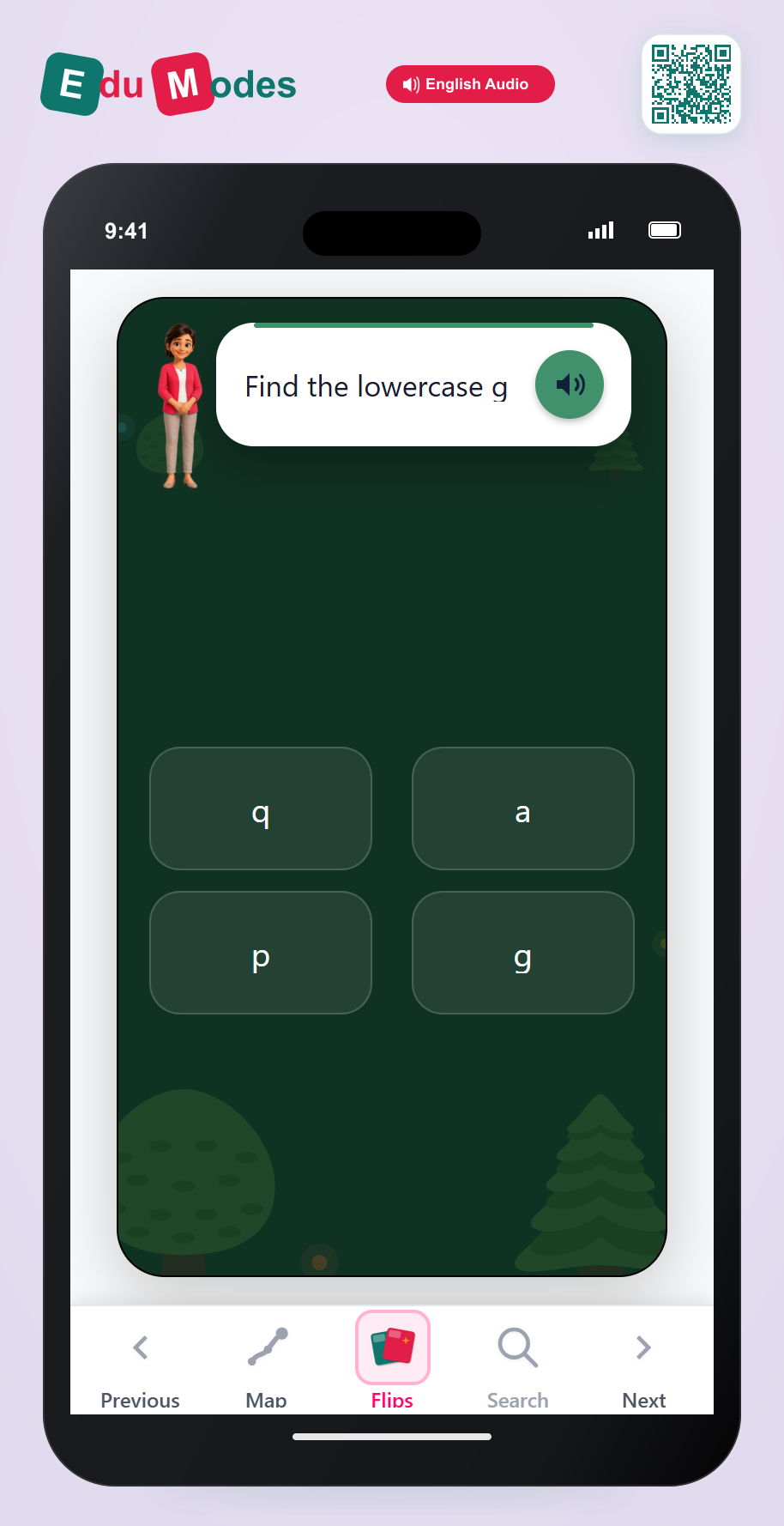 Match Lowercase Review Part 7 - Interactive Learning Game Preview