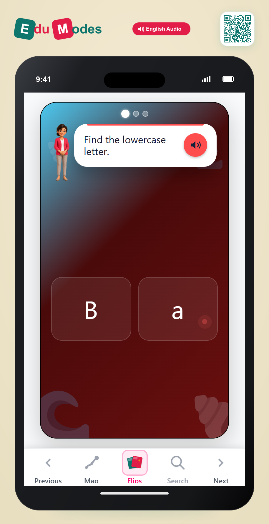 Find the lowercase letters 1 - Interactive Learning Game Preview