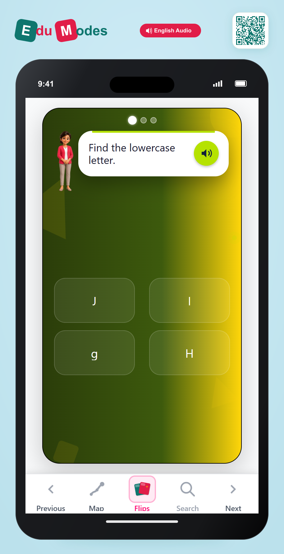Find the lowercase letters 3 - Interactive Learning Game Preview