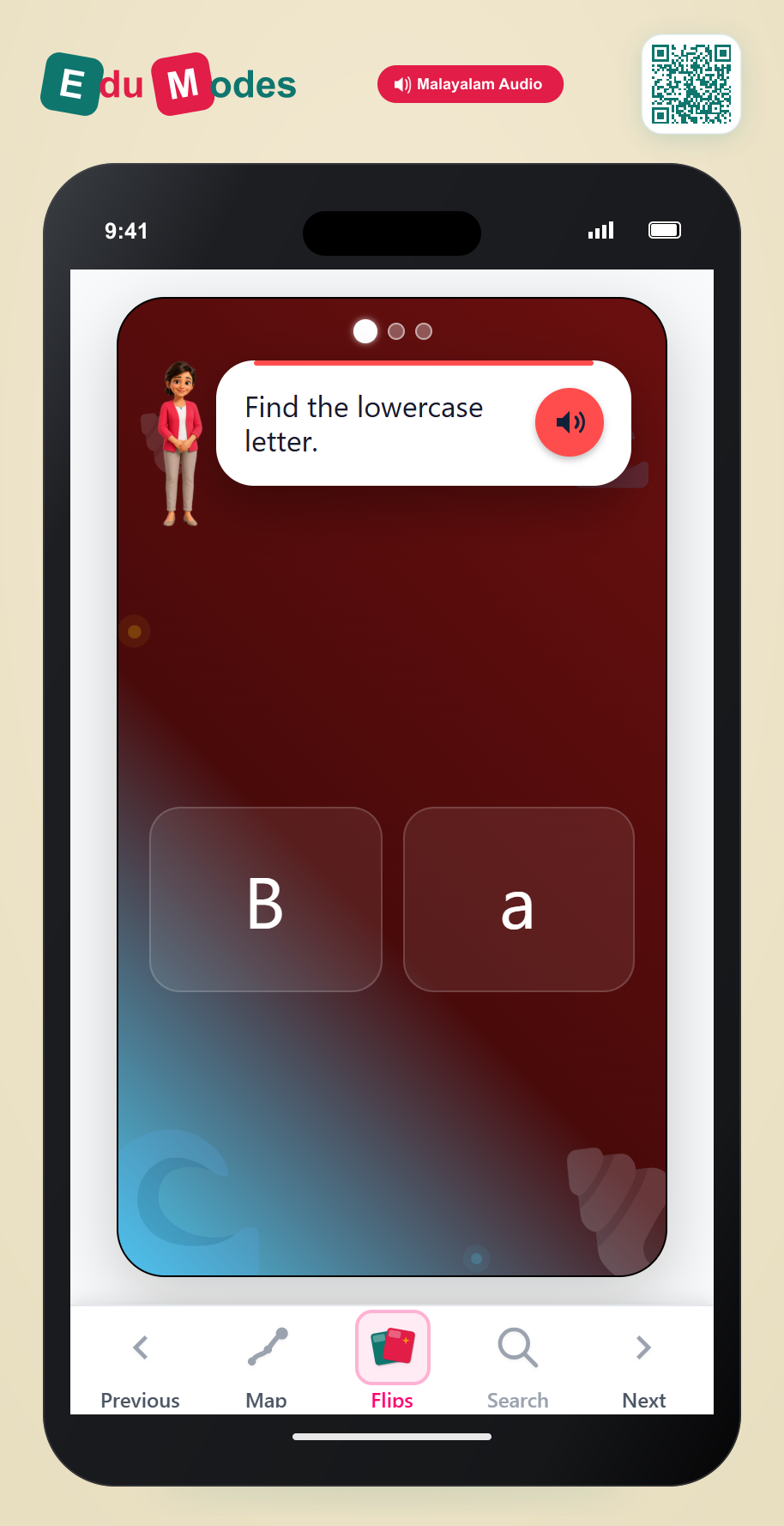 Find the lowercase letters 1 - Interactive Learning Game Preview