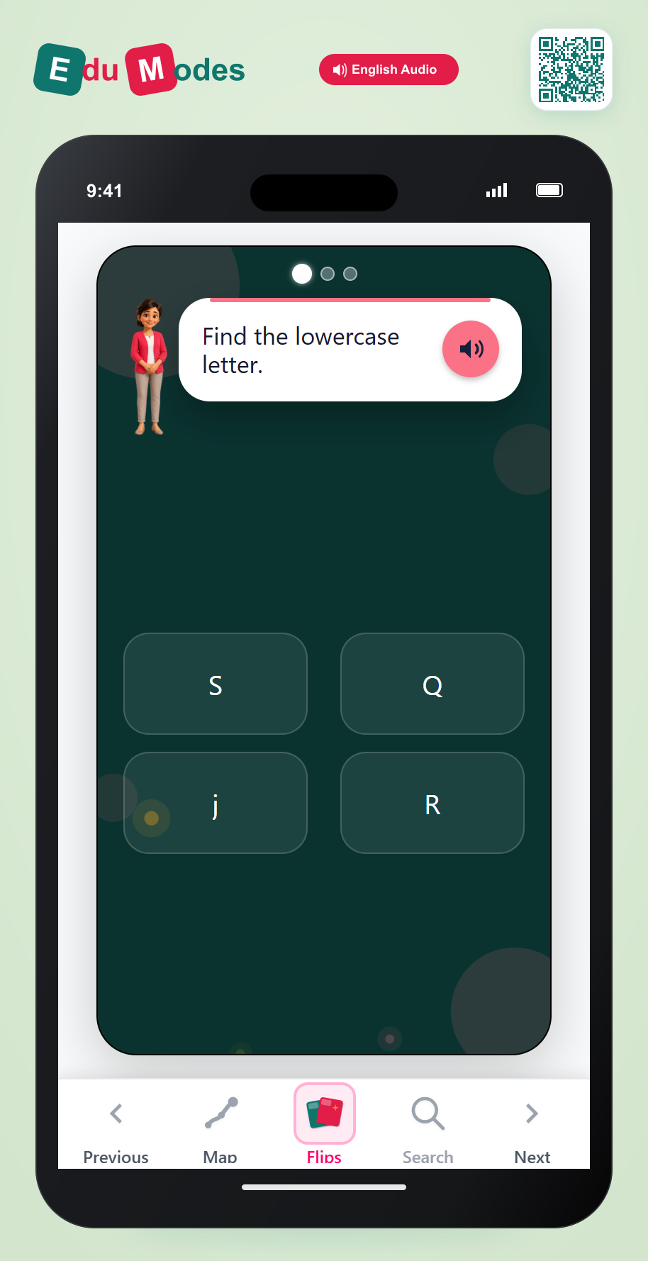 Find the lowercase letters 4 - Interactive Learning Game Preview