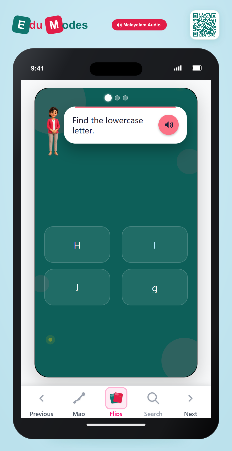 Find the lowercase letters 3 - Interactive Learning Game Preview