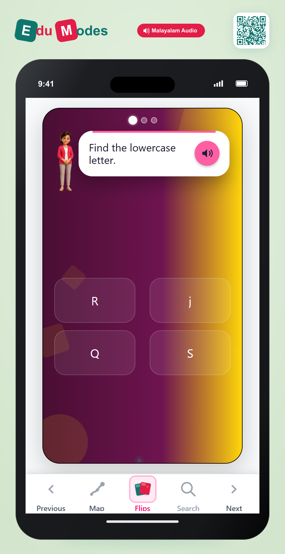 Find the lowercase letters 4 - Interactive Learning Game Preview