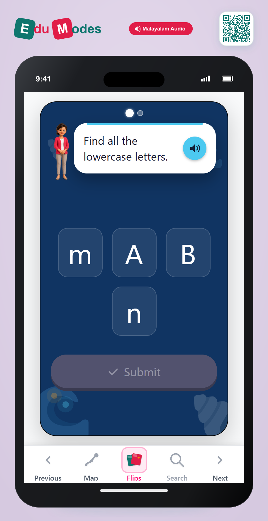 Find the lowercase letters 5 - Interactive Learning Game Preview