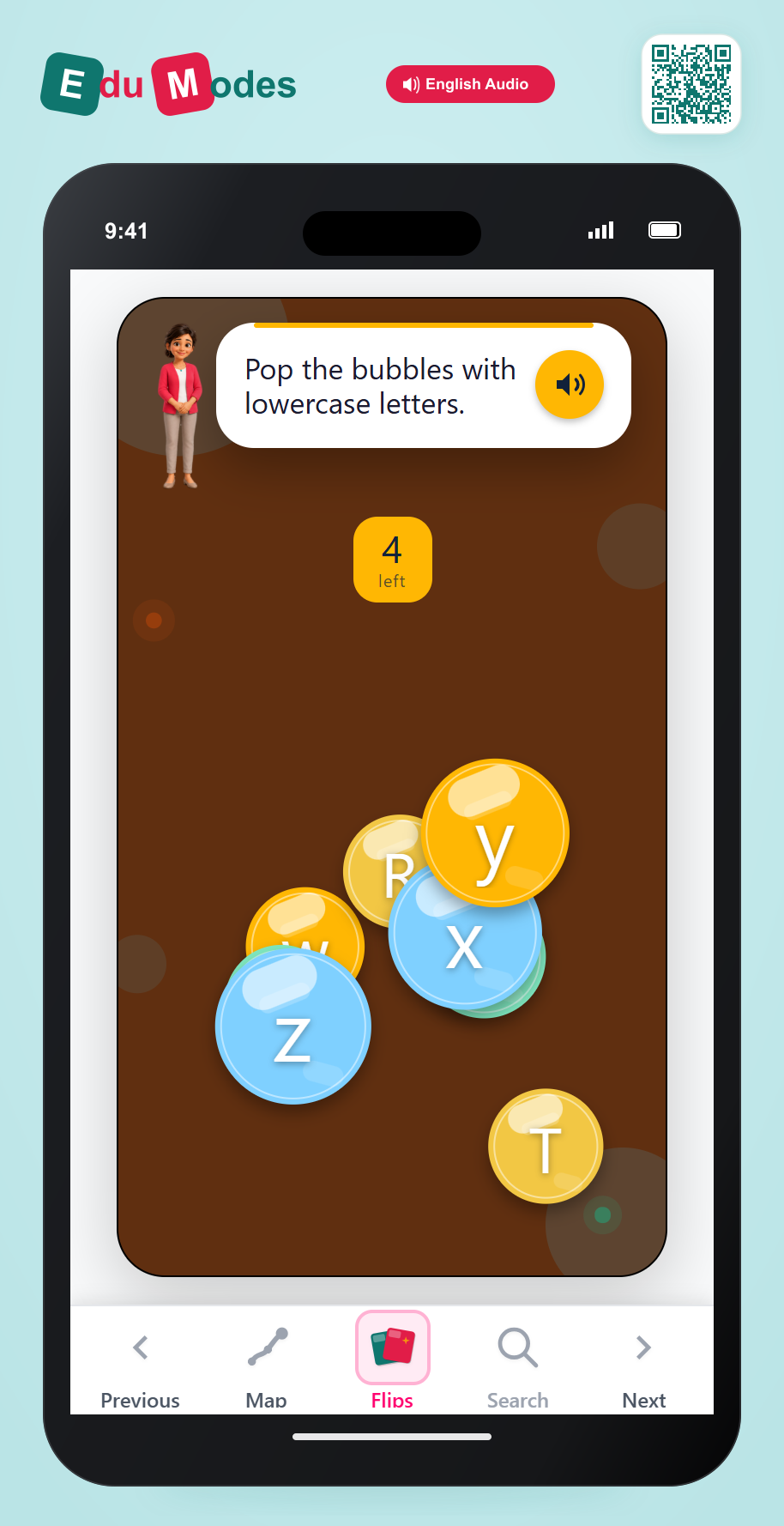 Find the lowercase letters 8 - Interactive Learning Game Preview