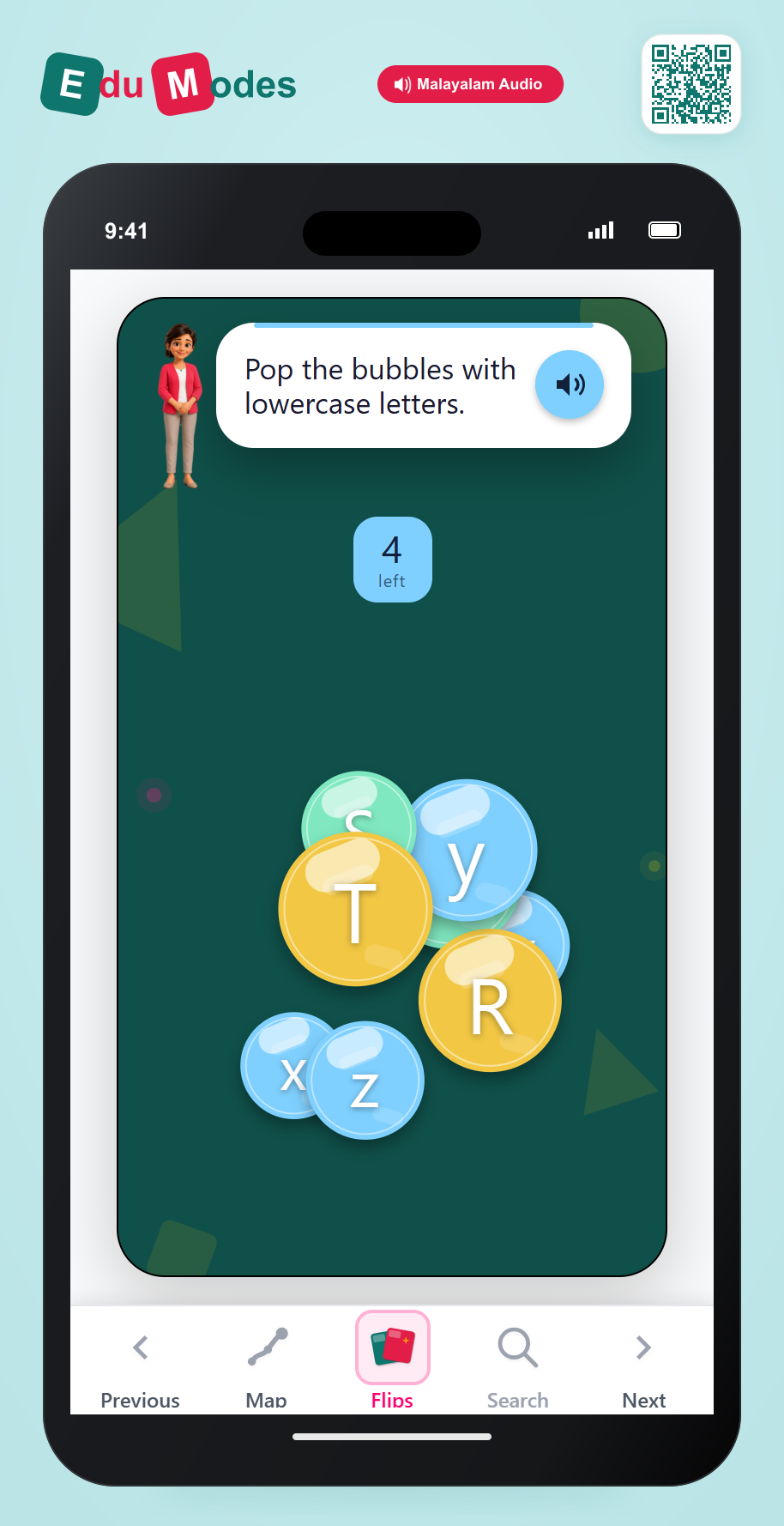 Find the lowercase letters 8 - Interactive Learning Game Preview