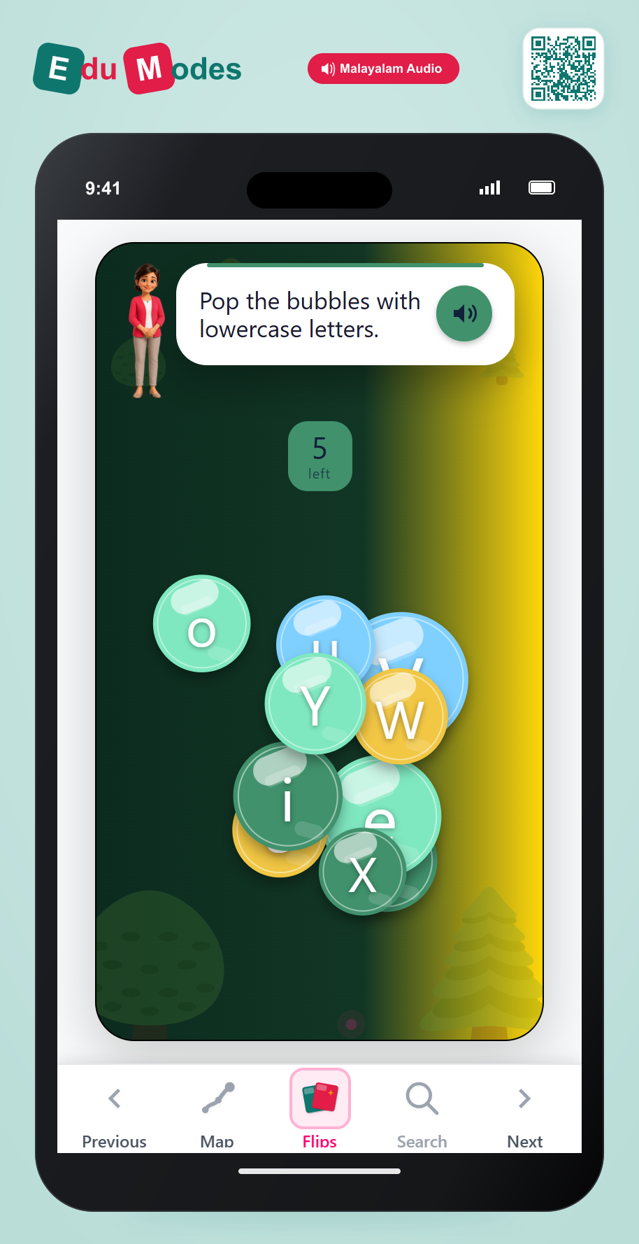 Find the lowercase letters 9 - Interactive Learning Game Preview