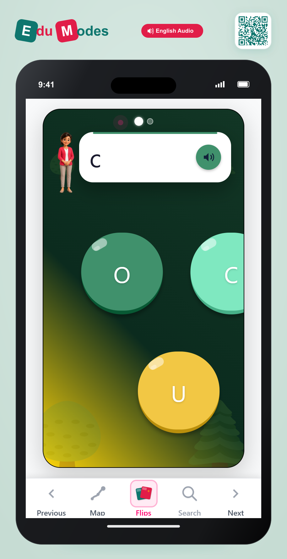 Uppercase Letter Match: c, k - Interactive Learning Game Preview