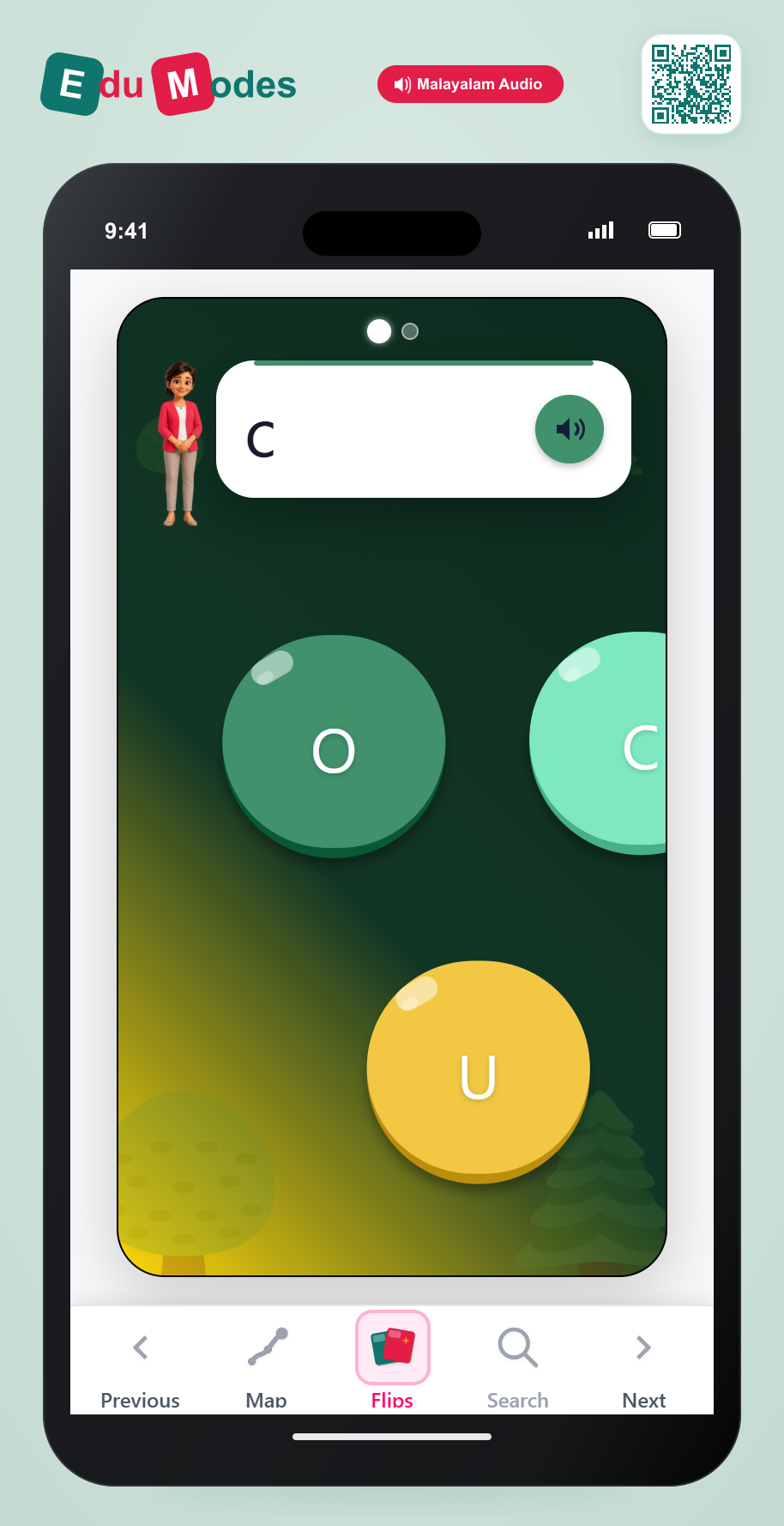 Uppercase Letter Match: c, k - Interactive Learning Game Preview