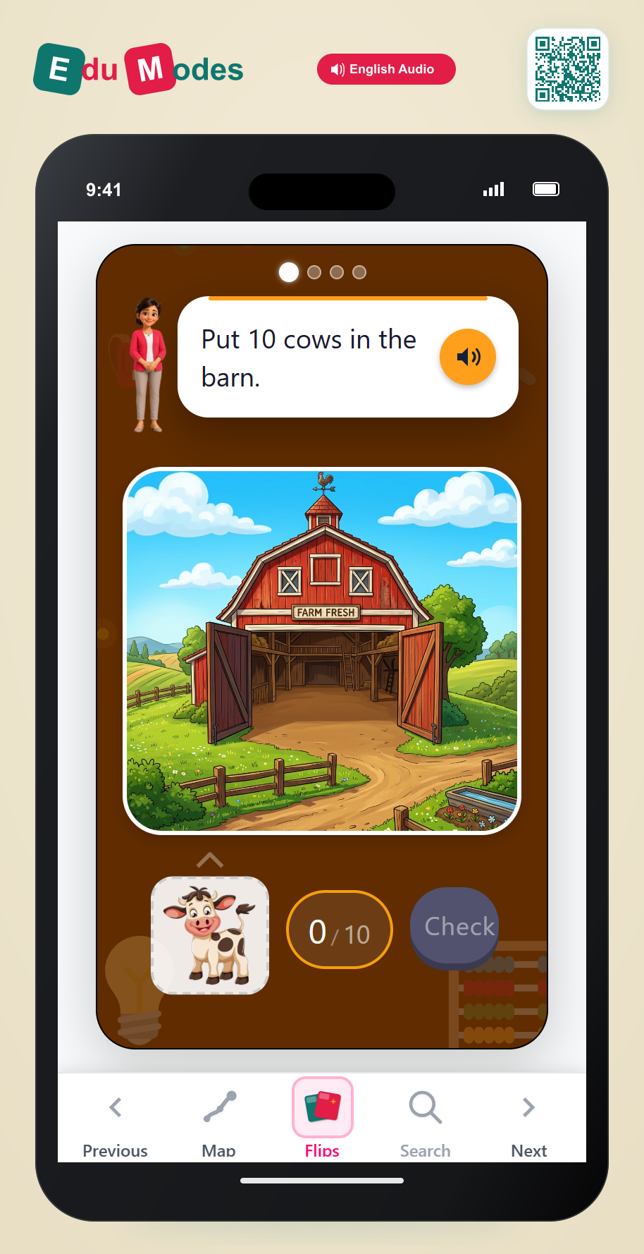 Pack 10! - Interactive Learning Game Preview