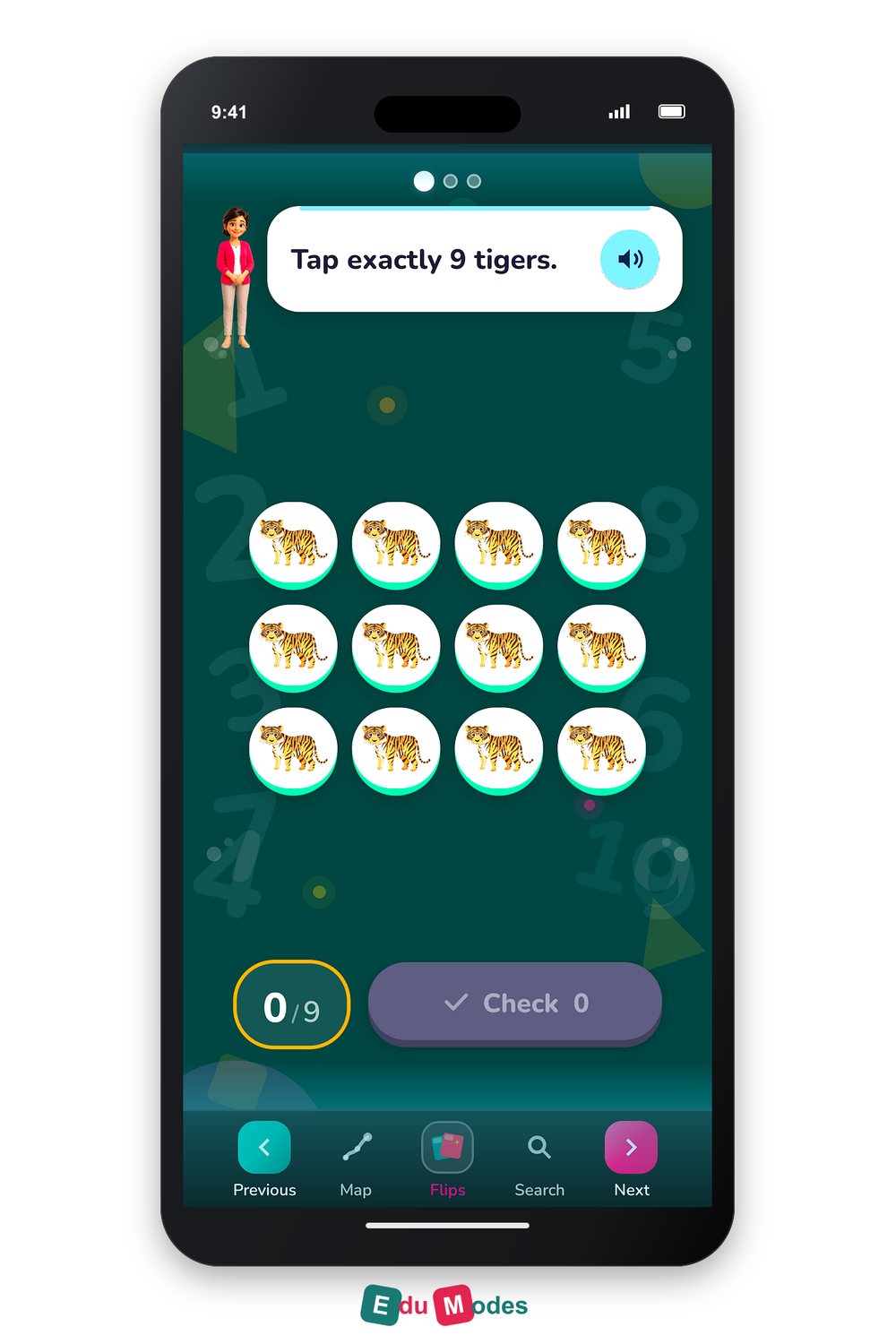 Tap Exactly 9 and 10 - Interactive Learning Game Preview