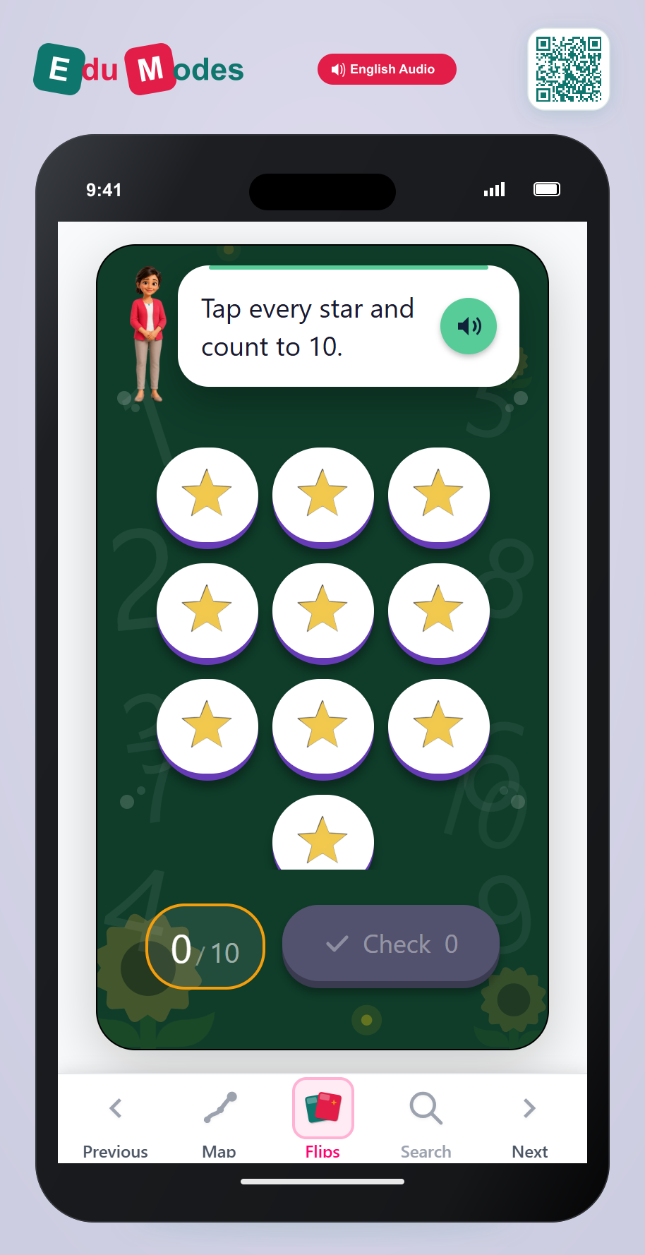 Tap 10 Stars - Interactive Learning Game Preview