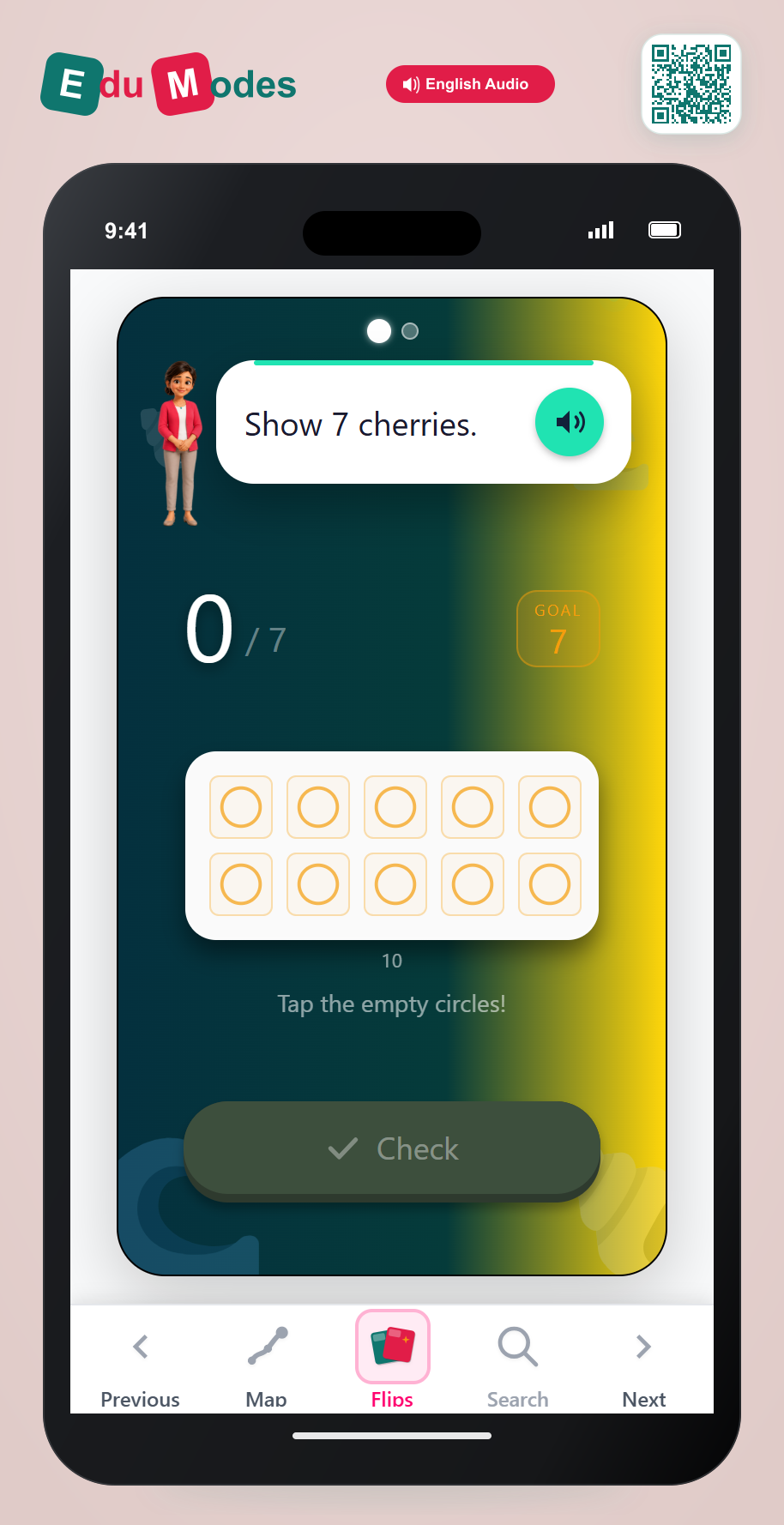Show Numbers 7 and 9 - Interactive Learning Game Preview