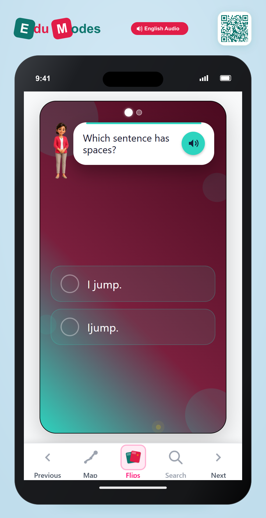 Spacing Practice 2 - Interactive Learning Game Preview