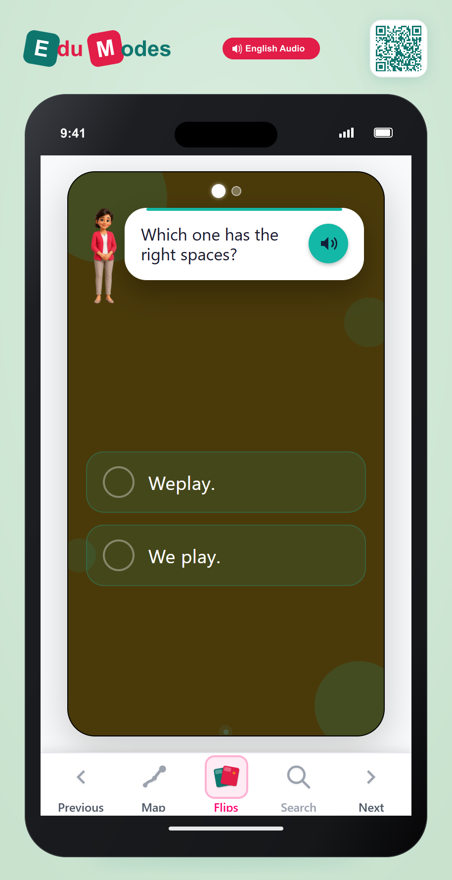 Spacing Practice 3 - Interactive Learning Game Preview
