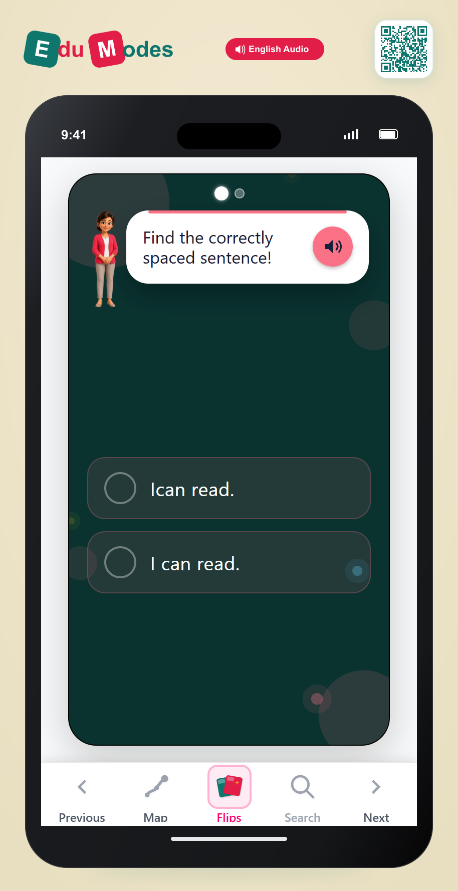 Spacing Practice 4 - Interactive Learning Game Preview