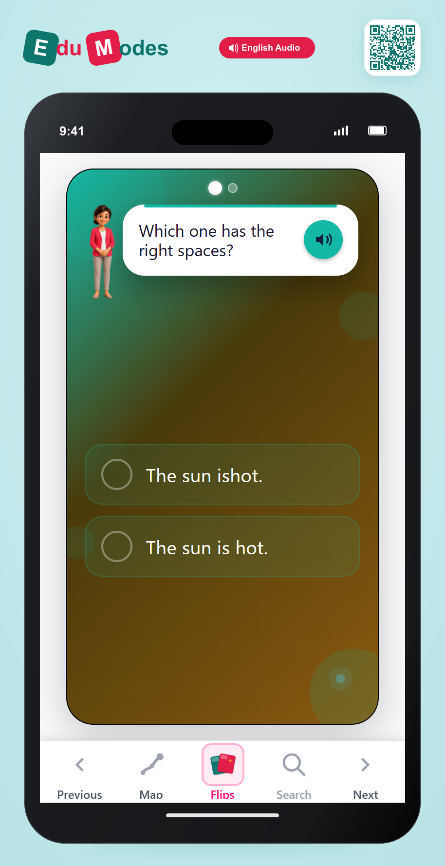 Spacing Practice 6 - Interactive Learning Game Preview