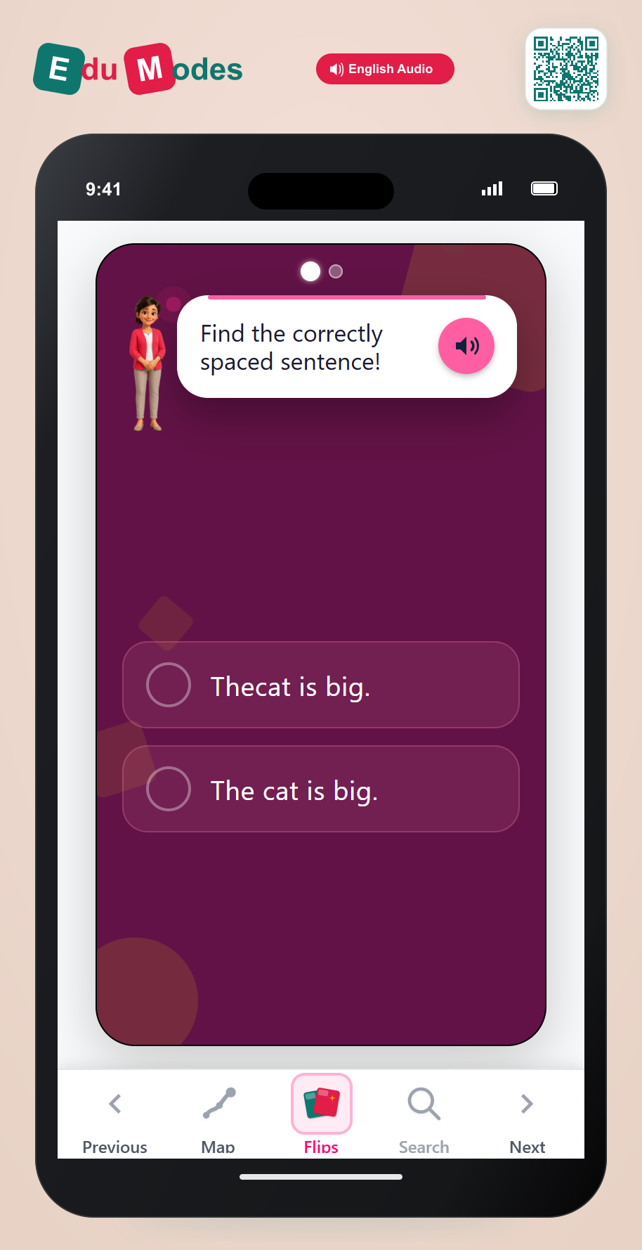 Spacing Practice 7 - Interactive Learning Game Preview