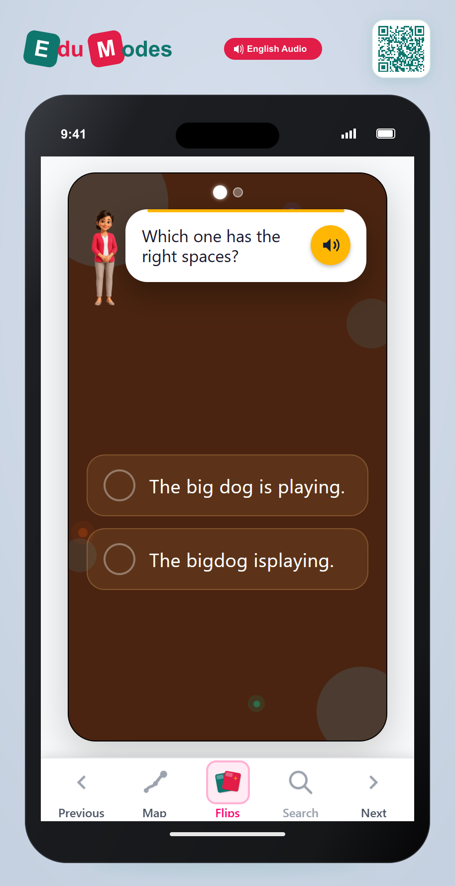 Spacing Practice 9 - Interactive Learning Game Preview