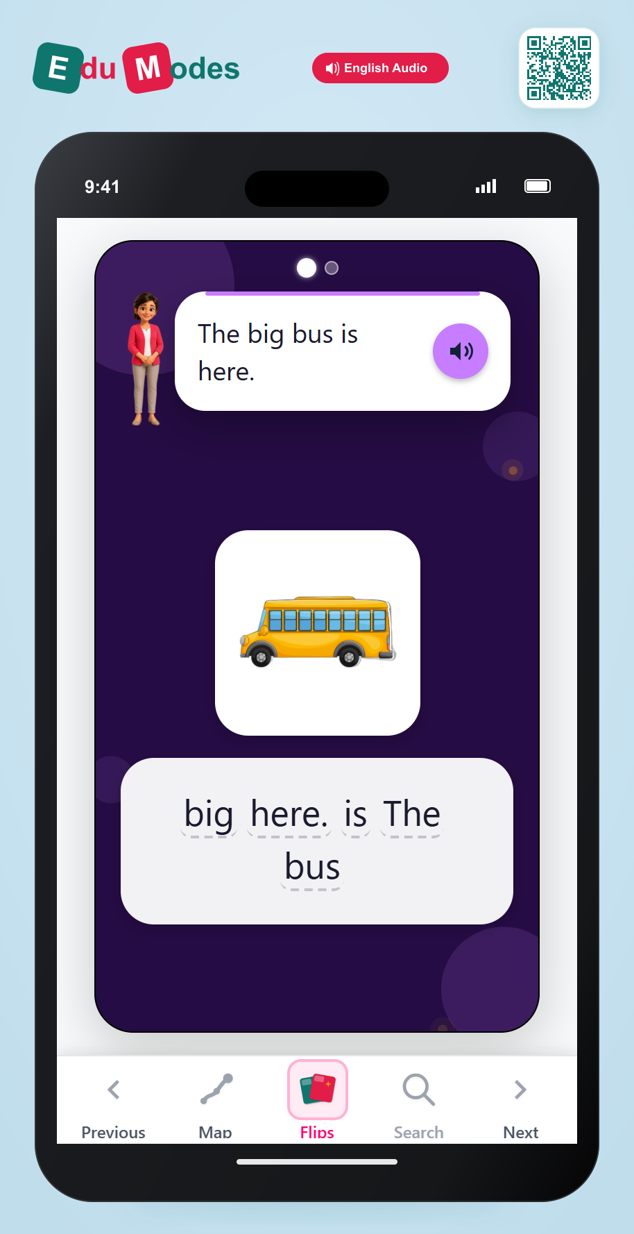 Find Word in a Sentence - Part 3 - Interactive Learning Game Preview