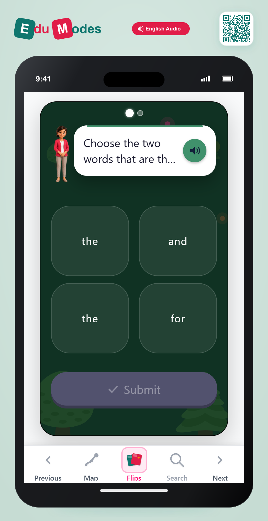 Same Words: Set 3 - Interactive Learning Game Preview