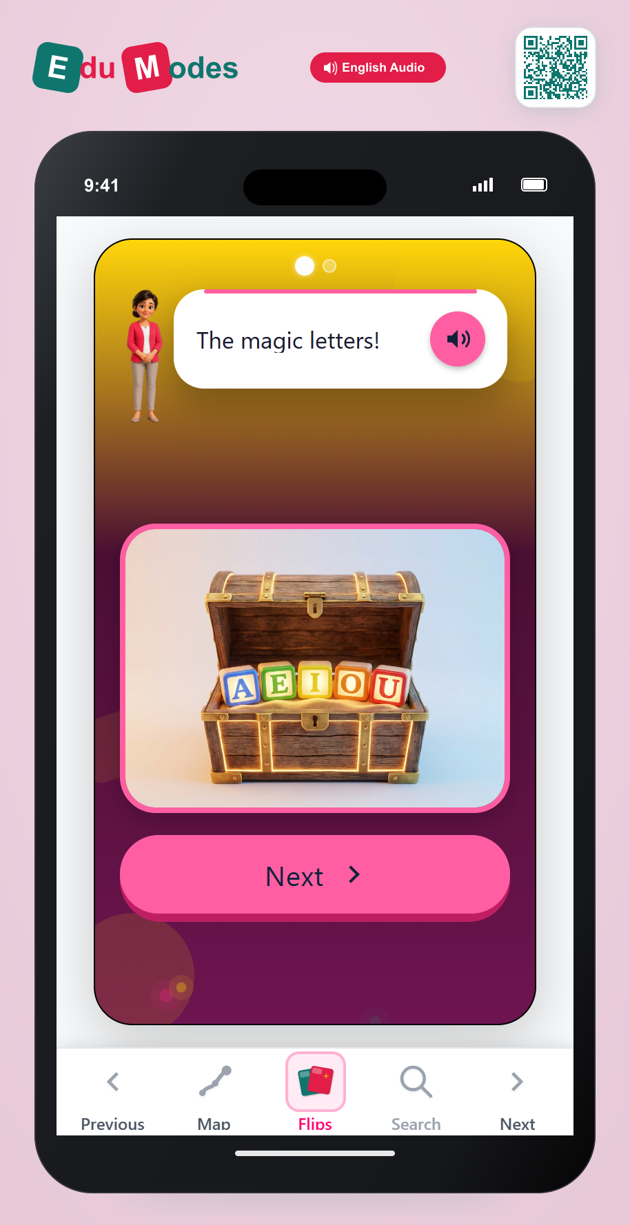 Meet the Vowels - Interactive Learning Game Preview