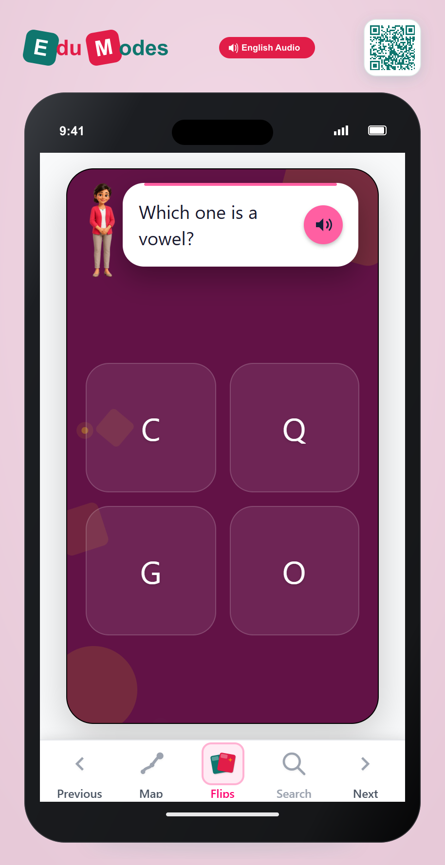 Find the Vowel 2 - Interactive Learning Game Preview