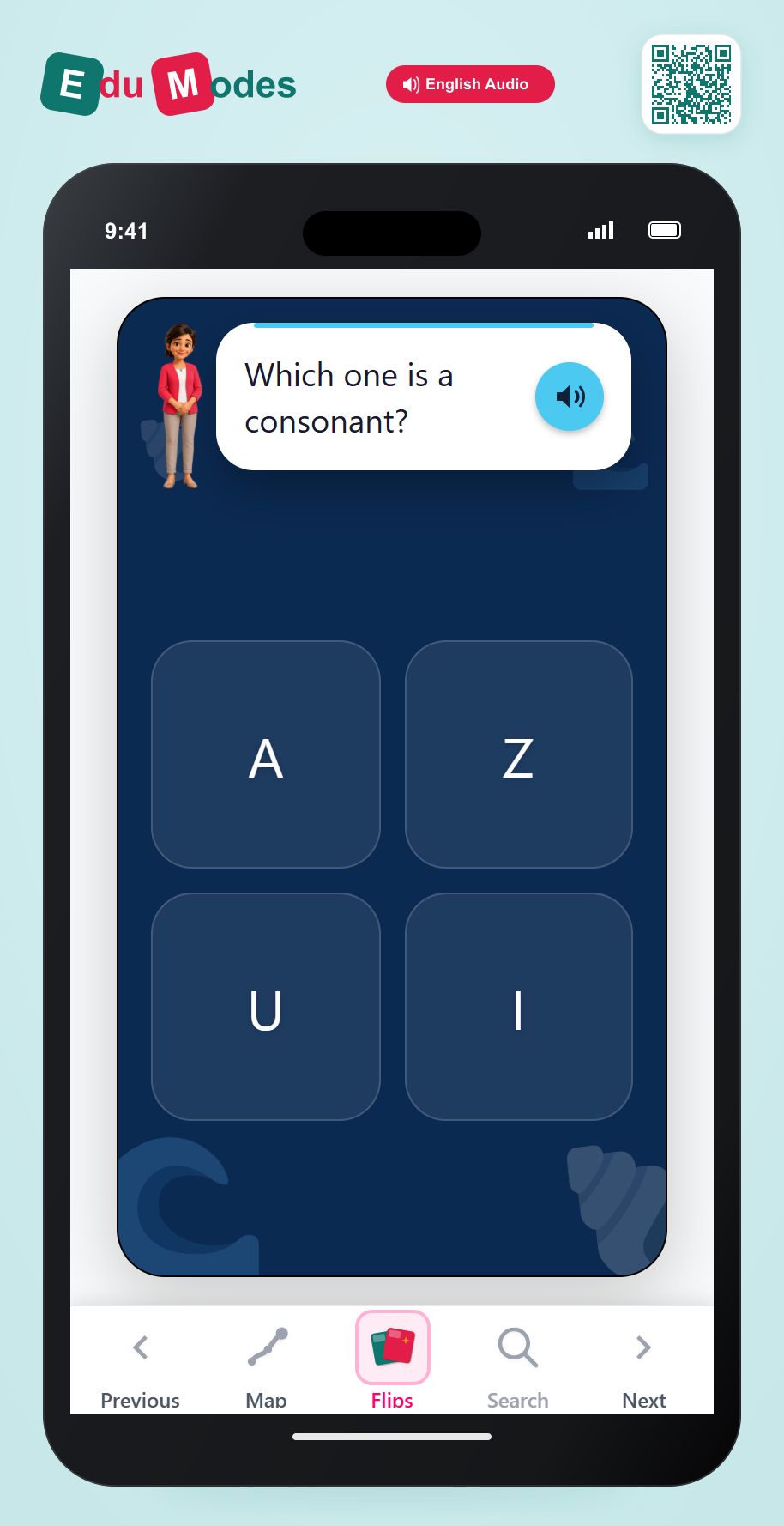 Find the Consonant 2 - Interactive Learning Game Preview