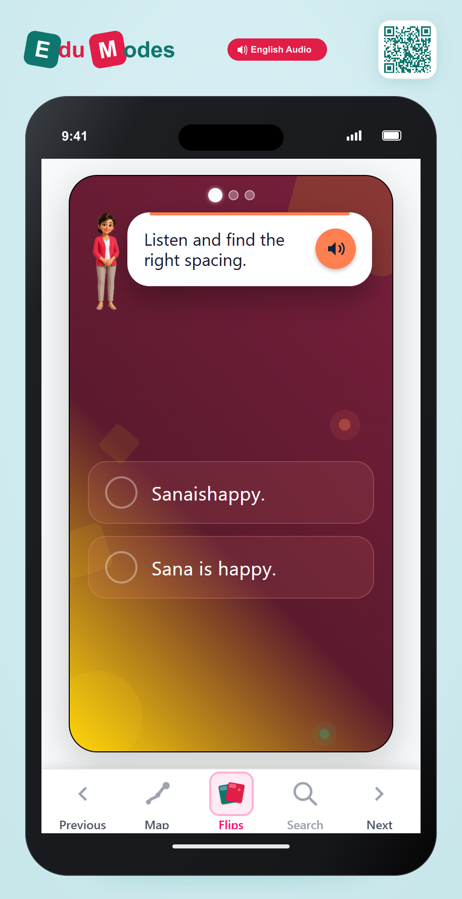 Review: Sentence Spacing - Interactive Learning Game Preview