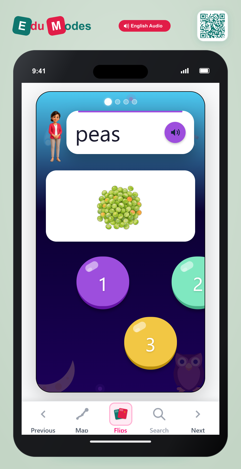 More Vegetable Syllables - Interactive Learning Game Preview
