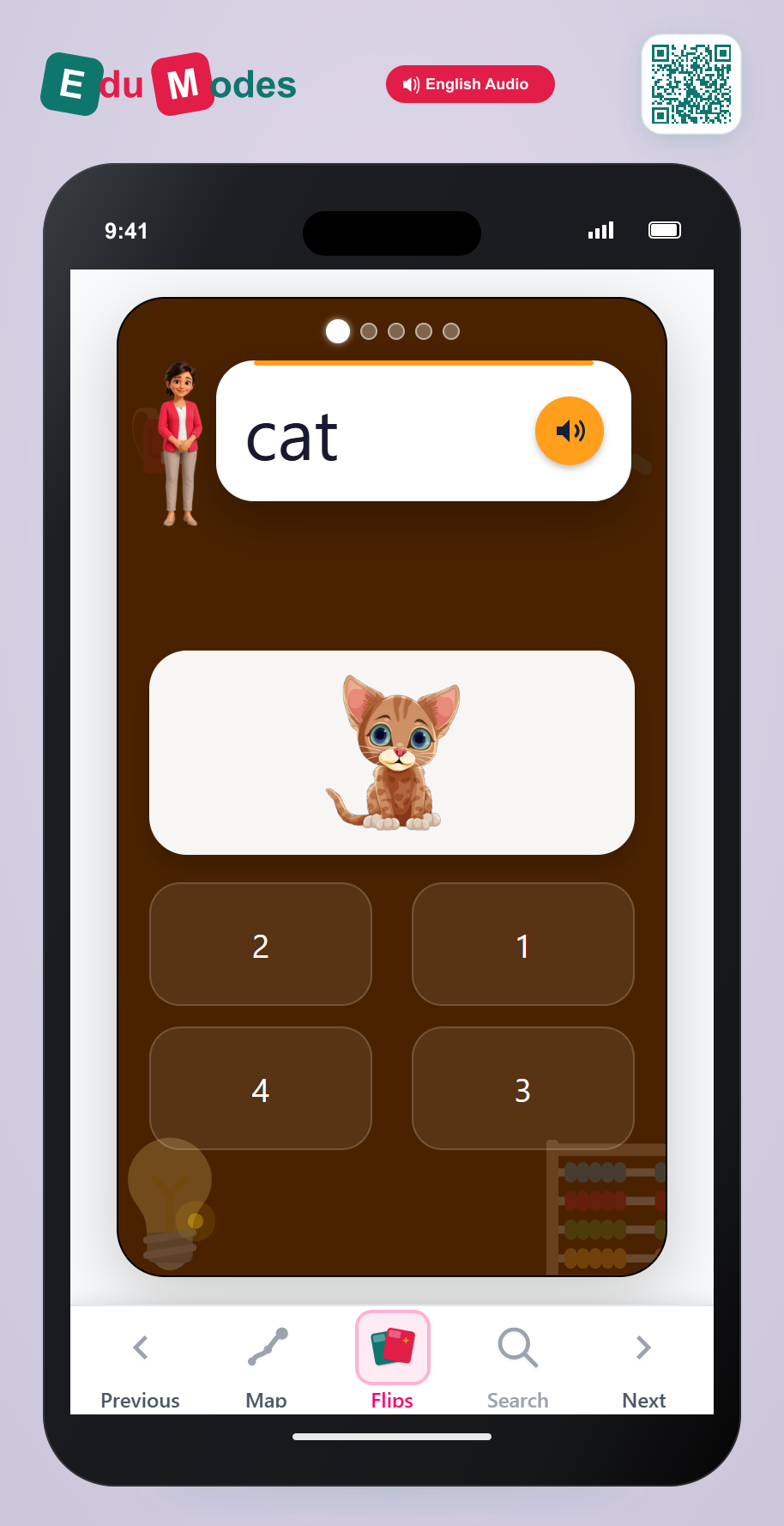 Syllables Review - Interactive Learning Game Preview