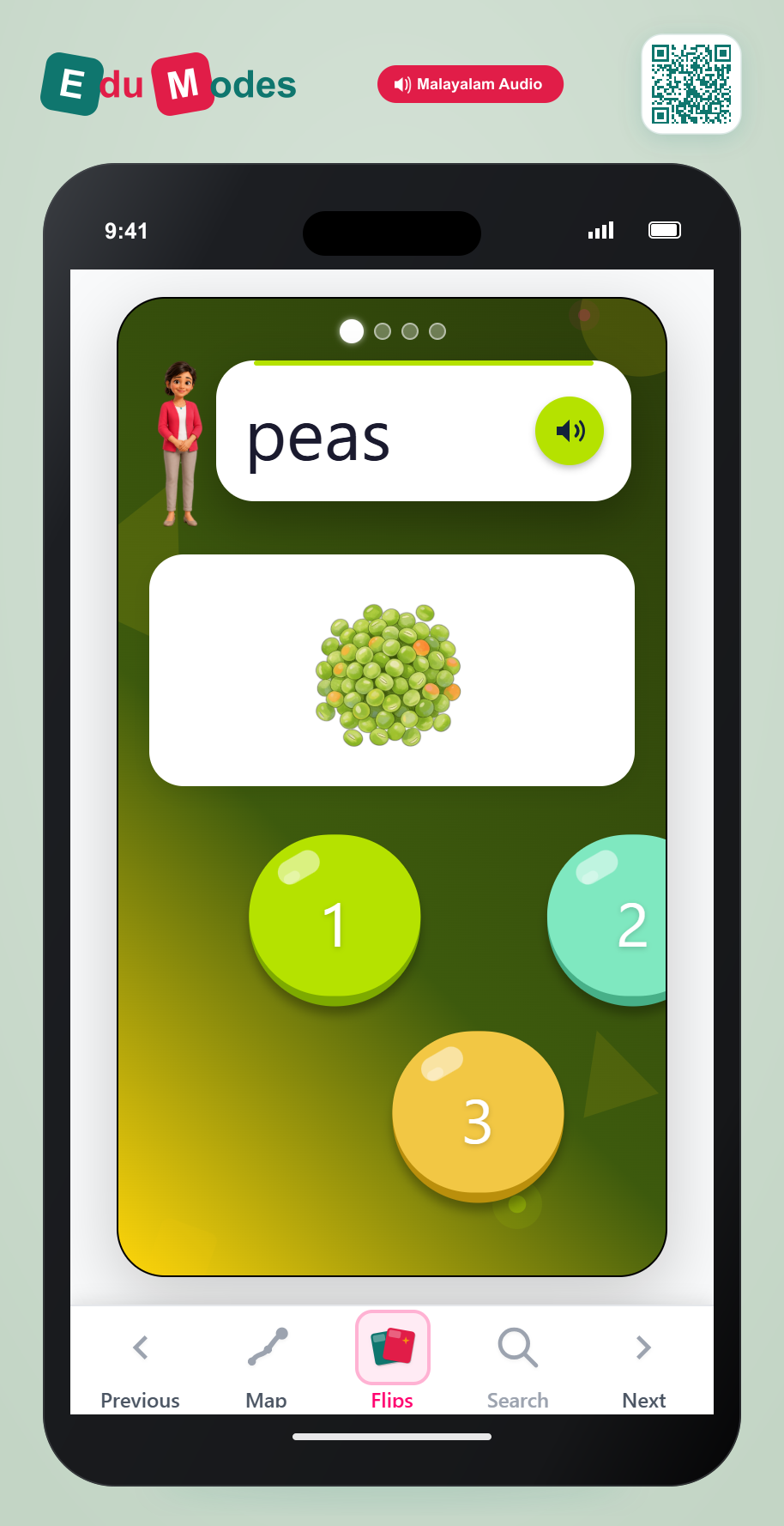 More Vegetable Syllables - Interactive Learning Game Preview