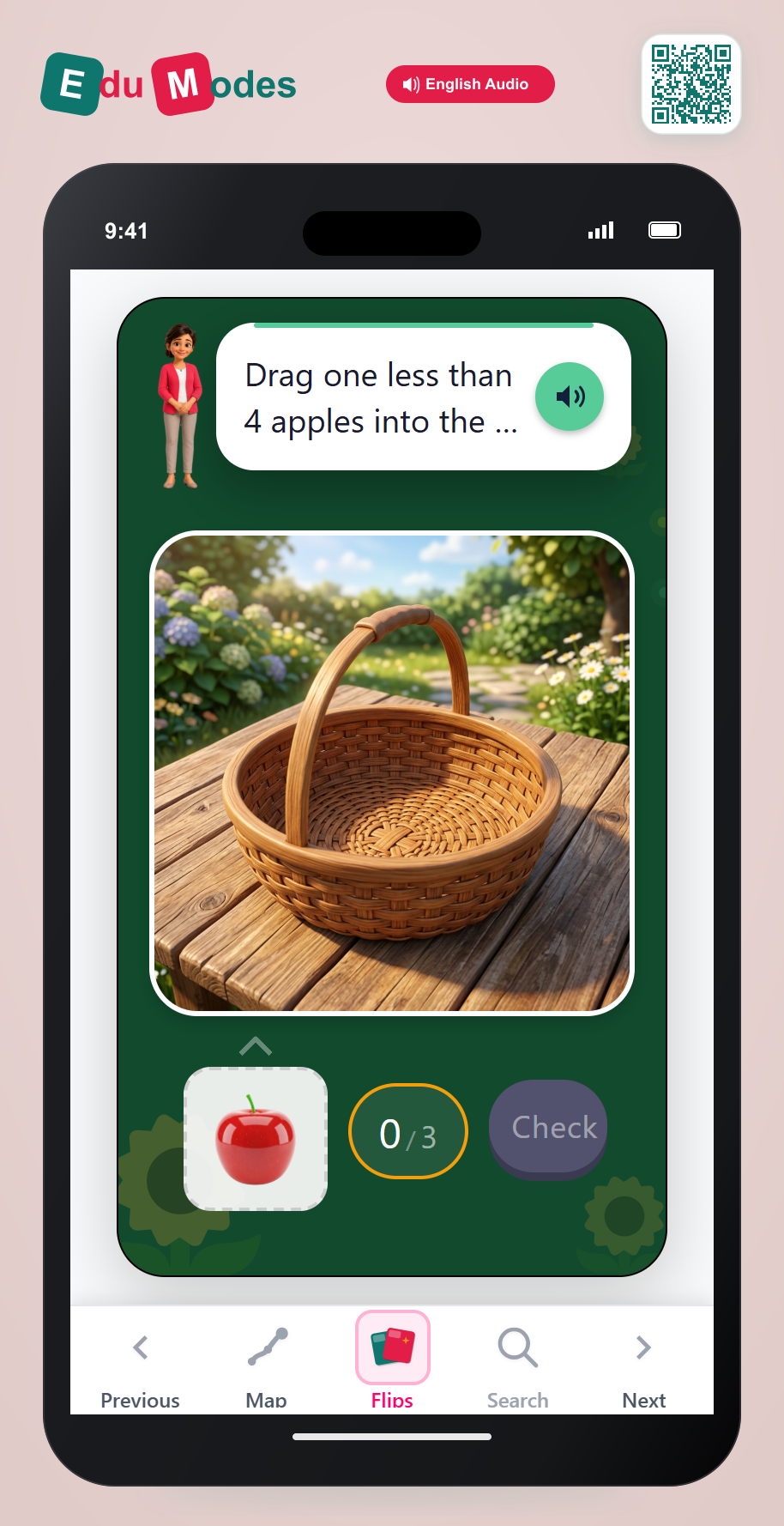 One Less Drag_count 2 - Interactive Learning Game Preview