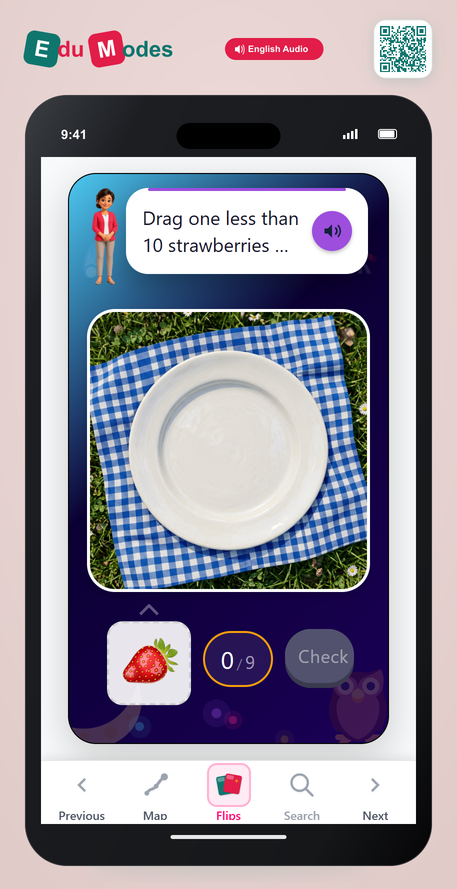One Less Drag_count 8 - Interactive Learning Game Preview