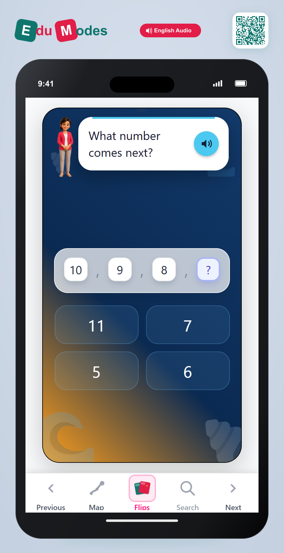 Count Up and Down to 10 - Flip 9 - Interactive Learning Game Preview