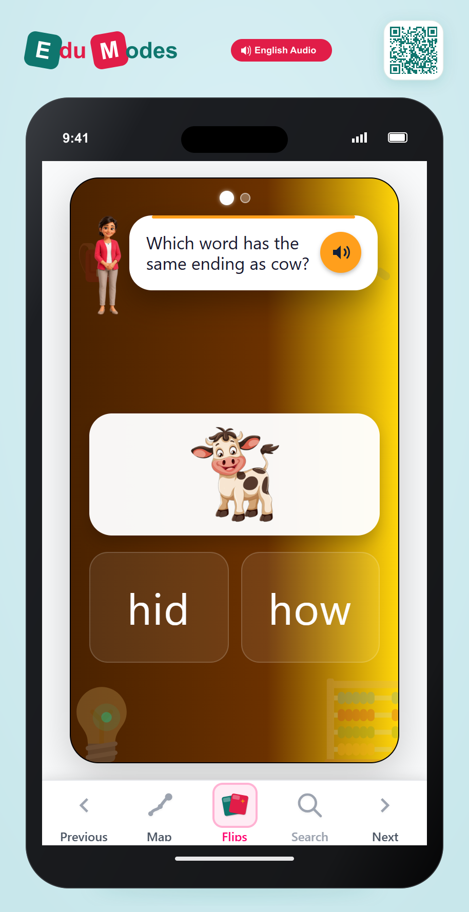 Diphthong Endings - Interactive Learning Game Preview