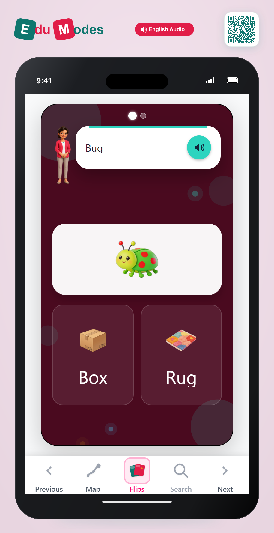 Find the Rhyme: ug and ox - Interactive Learning Game Preview