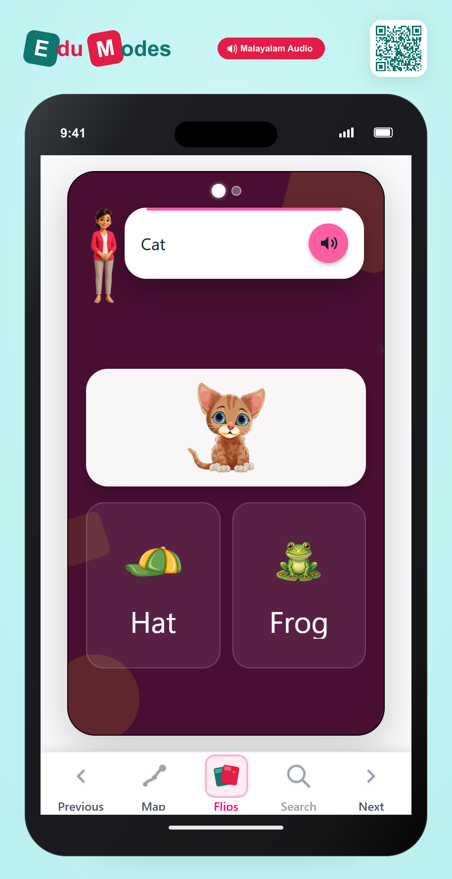 Find the Rhyme: at and og - Interactive Learning Game Preview