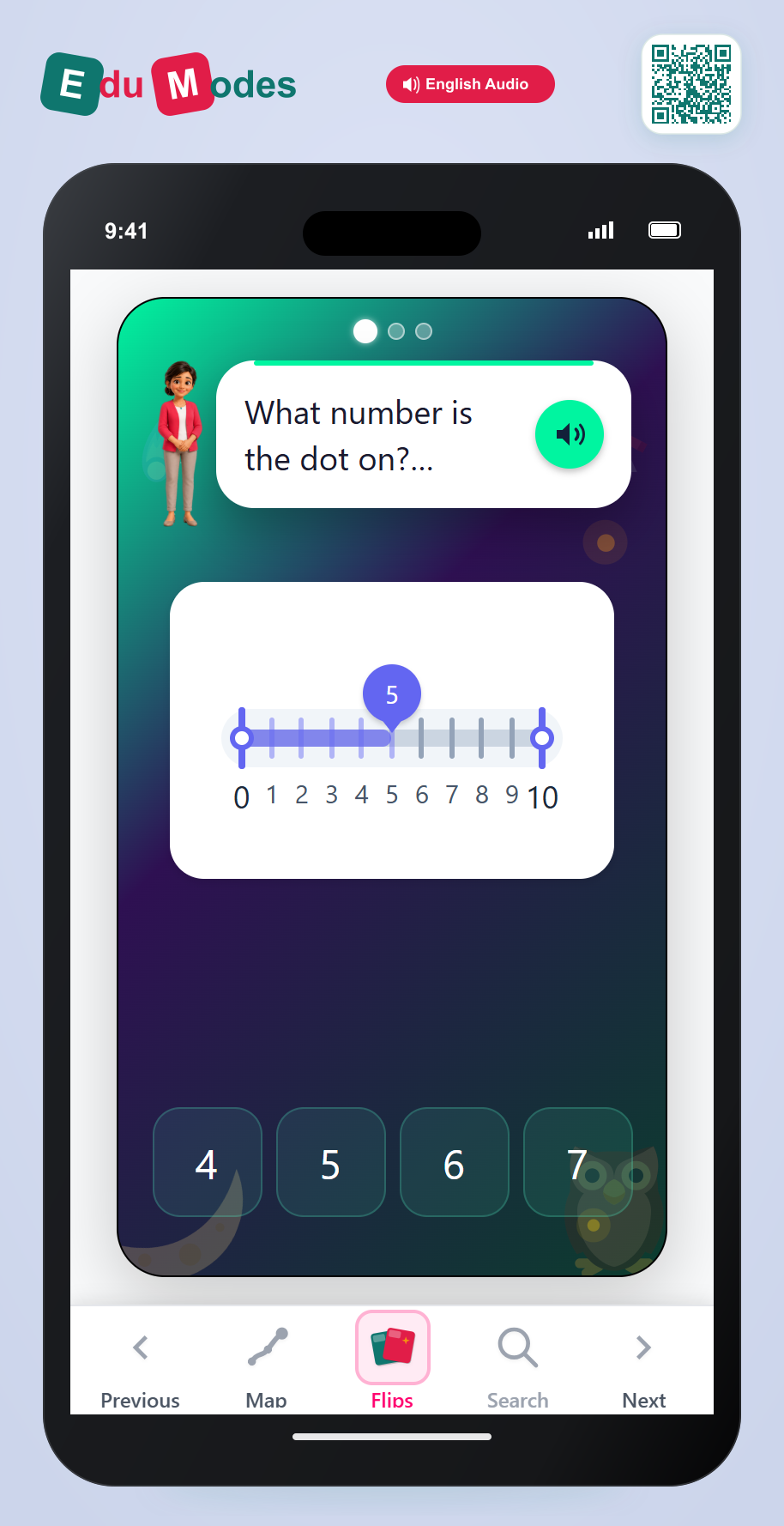 Number lines up to 10 - Grand Review - Interactive Learning Game Preview