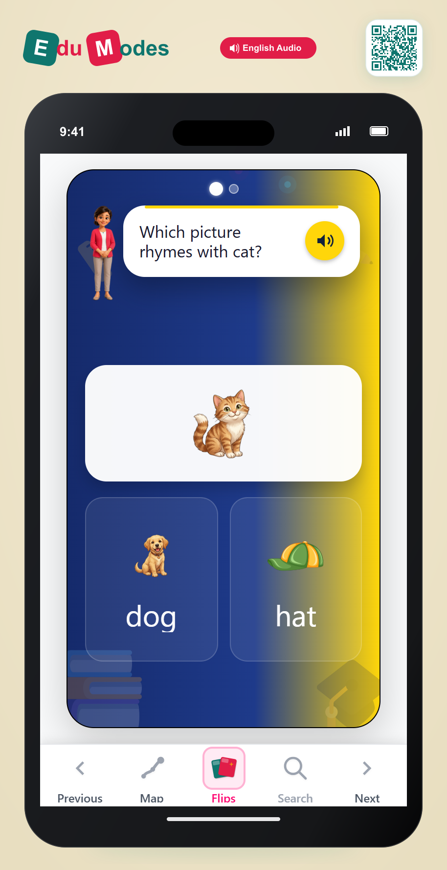 Introduction to Rhyming Words - Interactive Learning Game Preview