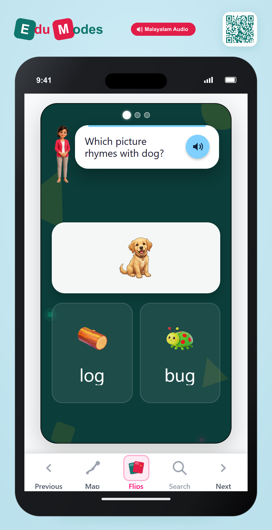 More Rhyming Practice - Interactive Learning Game Preview
