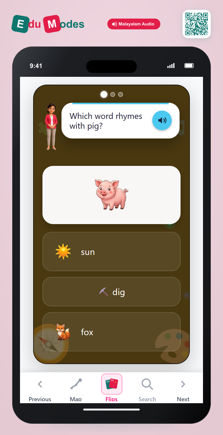 Find the Rhyme - Interactive Learning Game Preview